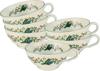 Produktbild von Seltmann Weiden Marieluise Weihnachten Teetasse 130 ml 6er Set