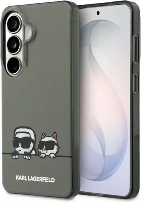 Produktbild von KARL LAGERFELD case passend für SAMSUNG S26 KLHMS26S6HPKACK (Magnetic IML K&C Peekaboo) black