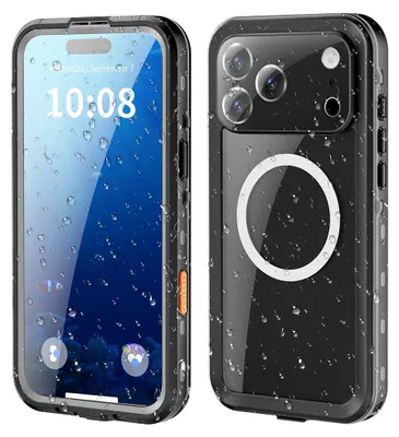 Zdjęcie produktu dla ShellBox - Wodoodporne etui IP68 do iPhone'a 17 Pro Max - czarne