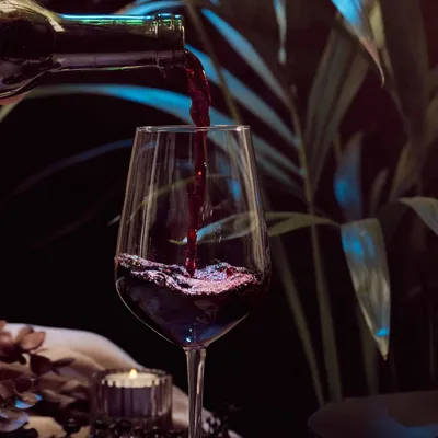 Produktbild von Weinglas Rotwein Glas 6er Set 390 ml Elegantes Design Kristallklare Qualität