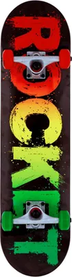 Produktbild von Skateboard Rocket Rasta Fade 8 im Mix