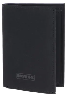 Immagine prodotto di oxmox portafoglio New Cryptan RFID Protect Kombibörse Pure Print Black Black nero