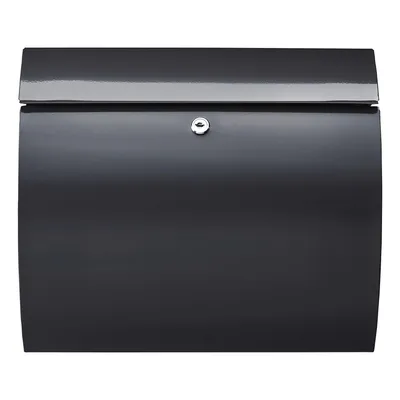Immagine prodotto di Burg Wächter cassetta per le lettere in lamiera d'acciaio verniciata a polvere LxHxP 376/330/106 mm Toscana 856 antracite zincata con sportello