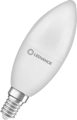 Produktbild von LEDVANCE LED CLASSIC B 7.5W 827 gefrostet E14 Lampe 806lm 2700K warmweiss wie 60W 4099854049262