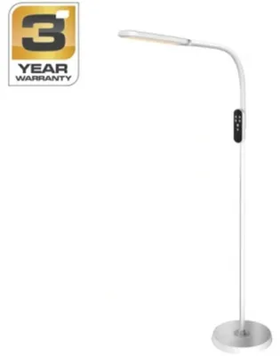 Zdjęcie produktu dla Lampa podłogowa LED SIMPLE BL-1925 12W+3W biała
