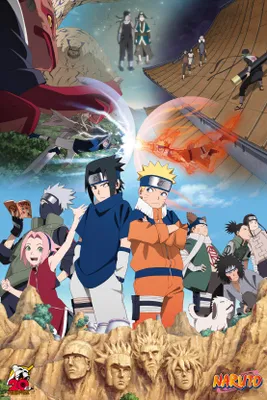 Produktbild von NARUTO - Poster Maxi 91cmx51cm - Will of Fire