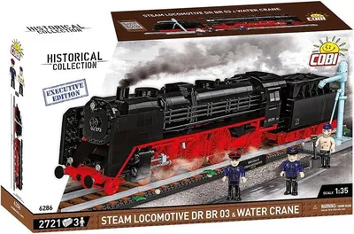 Produktbild von Cobi 6286 - Trains - DR BR 03 Steam Locomotive & Water Crane - Executive Edition