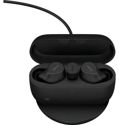 Produktbild von Jabra Evolve2 Buds MS 20797-999-889 - True Wireless-Kopfhörer mit Mikrofon - im Ohr - Bluetooth - aktive Rauschunterdrückung - Adapter USB-C via Blue