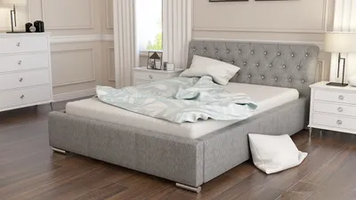 Produktbild von Polsterbett Bett Doppelbett BIAGIO 180x200cm inkl.Lattenrost