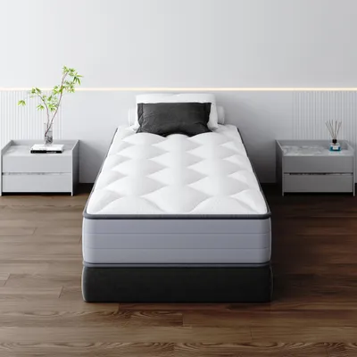 Matratze 90x190 cm, Taschenfederkern, Kaltschaum, ergonomisch, atmungsaktiv