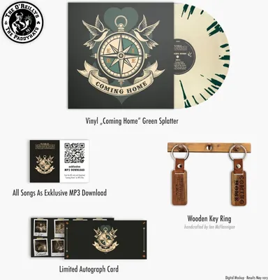 Obrázok produktu pre The O'Reillys & The Paddyhats: (Limited Special Edition) (Green Splatter Vinyl) - - (LP / C)