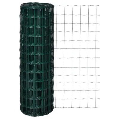 Image de vidaXL Clôture de jardin Grille grillagée Grille soudée 10x1,2m