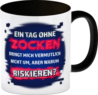 Produktbild von Ein Tag ohne zocken… Kaffeebecher