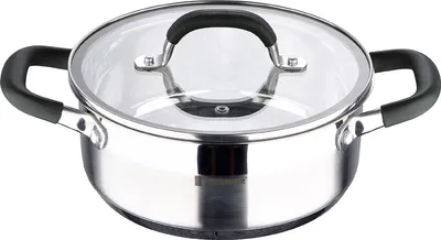 Produktbild von Edelstahl-Auflaufform mit Deckel MIDNIGHT 20 cm 2,3 Liter