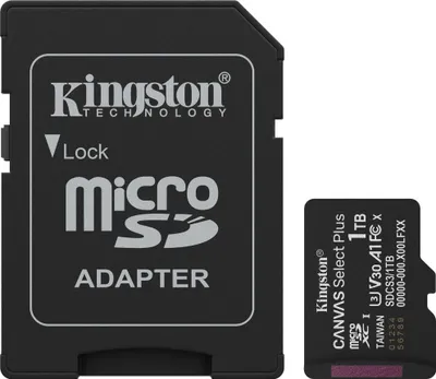 Zdjęcie produktu dla Karta pamięci Kingston Canvas Select Plus, microSDXC 1TB