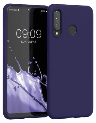 Produktbild von kwmobile Handyhülle für Huawei P30 Lite Hülle - TPU Case - Kabelloses Laden - Schutzhülle Cover in Deep Ocean