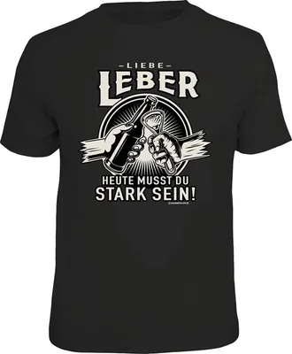 Produktbild von Fun Shirt - Textilien - Liebe Leber