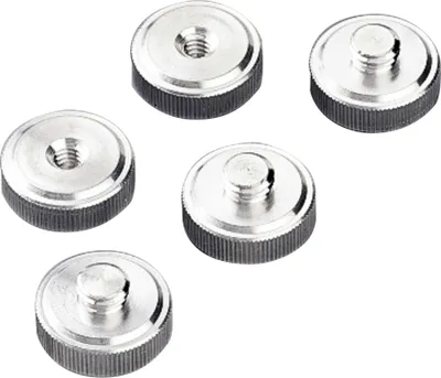 Image de Hama Tripod Conversion Screws - Adaptateur à vis pour montage trépied-caméra (3/8 pouce à 1/4 pouce) (pack de 5)