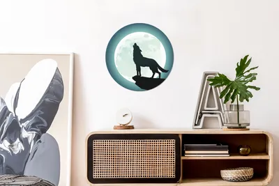 Produktbild von MuchoWow® - Schlafzimmer - Bilder - Der Kreis - Kunst für die Wohnung - Plastik - Kunstdruck - Wandbild