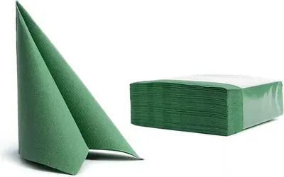 Produktbild von 50 Servietten Softpoint  38x38cm grün