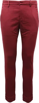 Image de 3042AS pantalone uomo DONDUP homme pantalon bordeaux