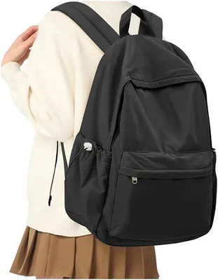Image de Sac à dos pour filles, spacieux, pour les livres et l'ordinateur portable, idéal pour l'école