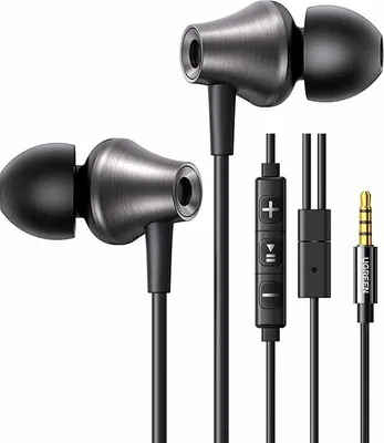 Zdjęcie produktu dla Słuchawki Przewodowe Ugreen Ep105 Jack 3,5Mm (Czarne)
