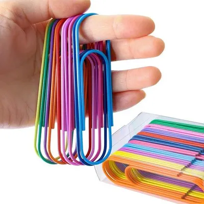 Produktbild von Famanu Paperclips große Klemmen - 100 mm Länge - 30 Stück