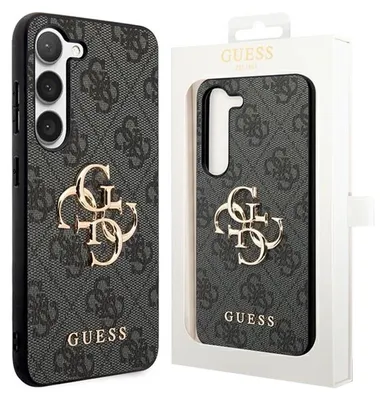 Image de Guess Guhcs24L4Gmggr S24 Ultra S928 Czarny/Noir Hardcase 4G Big Metal Logo