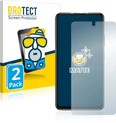 Produktbild von 2x BROTECT Schutzfolie für Xiaomi Poco M4 Pro 5G Displayschutz Displayschutzfolie Folie Matt Entspiegelungsfolie