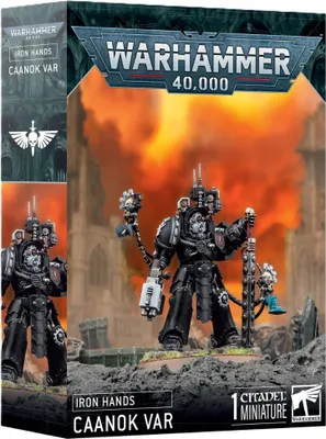 Immagine prodotto di Warhammer 40.000 Iron Hands Terminator Capitano Caanok Var