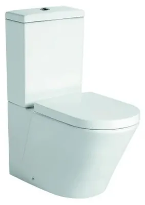Produktbild von Stand-WC mit Spülkasten CT1099 - Wasseranschluss oben - inkl. Soft-Close-Deckel
