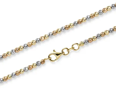 Produktbild von Goldkette Kugelkette Halskette 2,2 mm 45 cm 585 - 14 Karat Gold