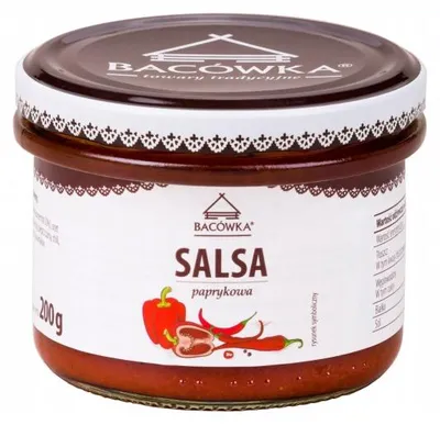 Zdjęcie produktu dla Super SALSA PAPRYKOWA 200G BACÓWKA- sos pikantny