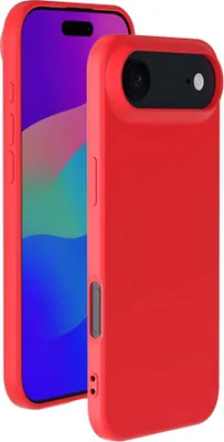 Image de Coque MagSafe pour iPhone Air Silicone Rouge Bigben