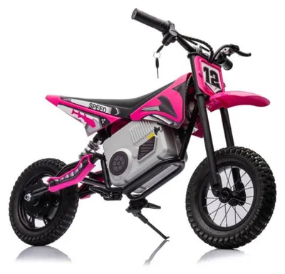 Produktbild von Leantoys Crossmotor auf Batterie A9901 rosa