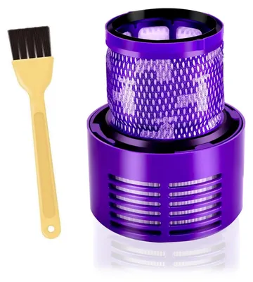 HEPA-Filter für Dyson V10, 1 Pack, waschbar, inkl. Reinigungsbürste