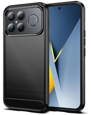 Obrázek produktu pro Karbonové pouzdro pro Xiaomi Poco F8 Ultra Ochranné pouzdro Pouzdro na mobilní telefon TPU kryt Pouzdro na mobilní telefon