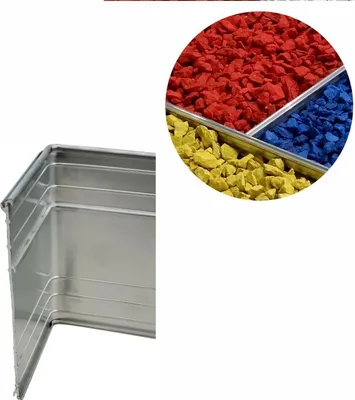 Produktbild von Eckwinkel 270grad für Ultra Starke Alu Rasenkante 24cm | Beeteinfassung | Beetumrandung | Beetbegrenzungen