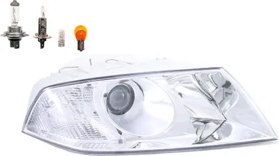 Produktbild von Scheinwerfer kompatibel zu Skoda Octavia 1Z 04-08 Rechts Leuchtmittel 1Z1941018Q 1Z1941018D 1Z1941016A Johns