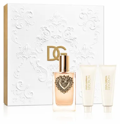 Produktbild von Dolce & Gabbana - Dolce & Gabbana - Devotion Geschenkset – Eau de Parfum 100 ml + Duschgel 50 ml + Körperlotion 50 ml -