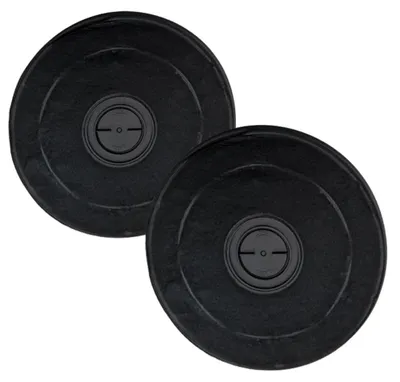 Aktivkohlefilter für Dunstabzugshaube, 2er-Pack, 23 cm