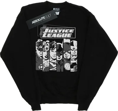 Produktbild von DC Comics - "Justice League" Sweatshirt für Herren BI29265 (3XL) (Schwarz)