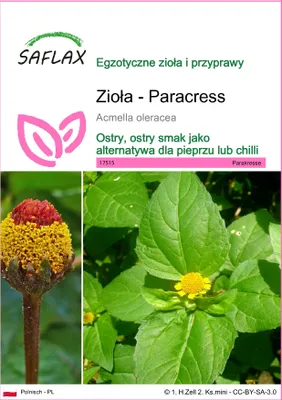 Zdjęcie produktu dla SAFLAX - Zioła - Paracress - 500 Nasiona - Acmella oleracea