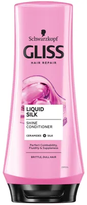 Zdjęcie produktu dla Gliss Kur, Liquid silk, Odżywka regeneracyjna, 200 ml