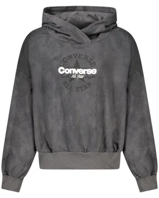 Imagen del producto de Sudadera con capucha y cremallera Converse para niña, color .