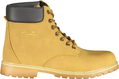 Produktbild von Herren Schnürstiefel in Gelb mit Kontrastelementen und Stickerei