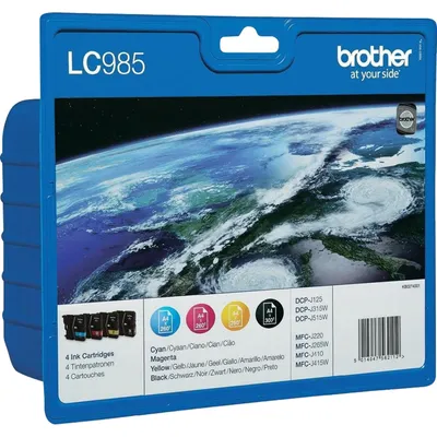 Produktbild von Brother LC-985 Value Pack BK/C/M/Y
