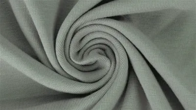 Produktbild von Jersey Yara Altgrün Uni 220 g/m², ca. 0,5 m lang, ca. 1,5 m breit, Stoffe Meterware, Baumwolljersey