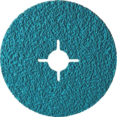 Image de Disque fibre ACTIROX TopSize AF890 Ø 180 mm Granulométrie 36 Superalliages, acier inoxydable